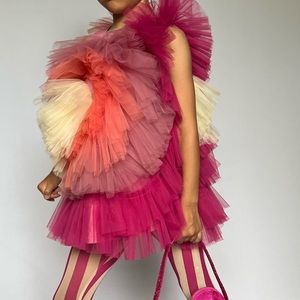 Nikolia tulle dress. Girls 4-6